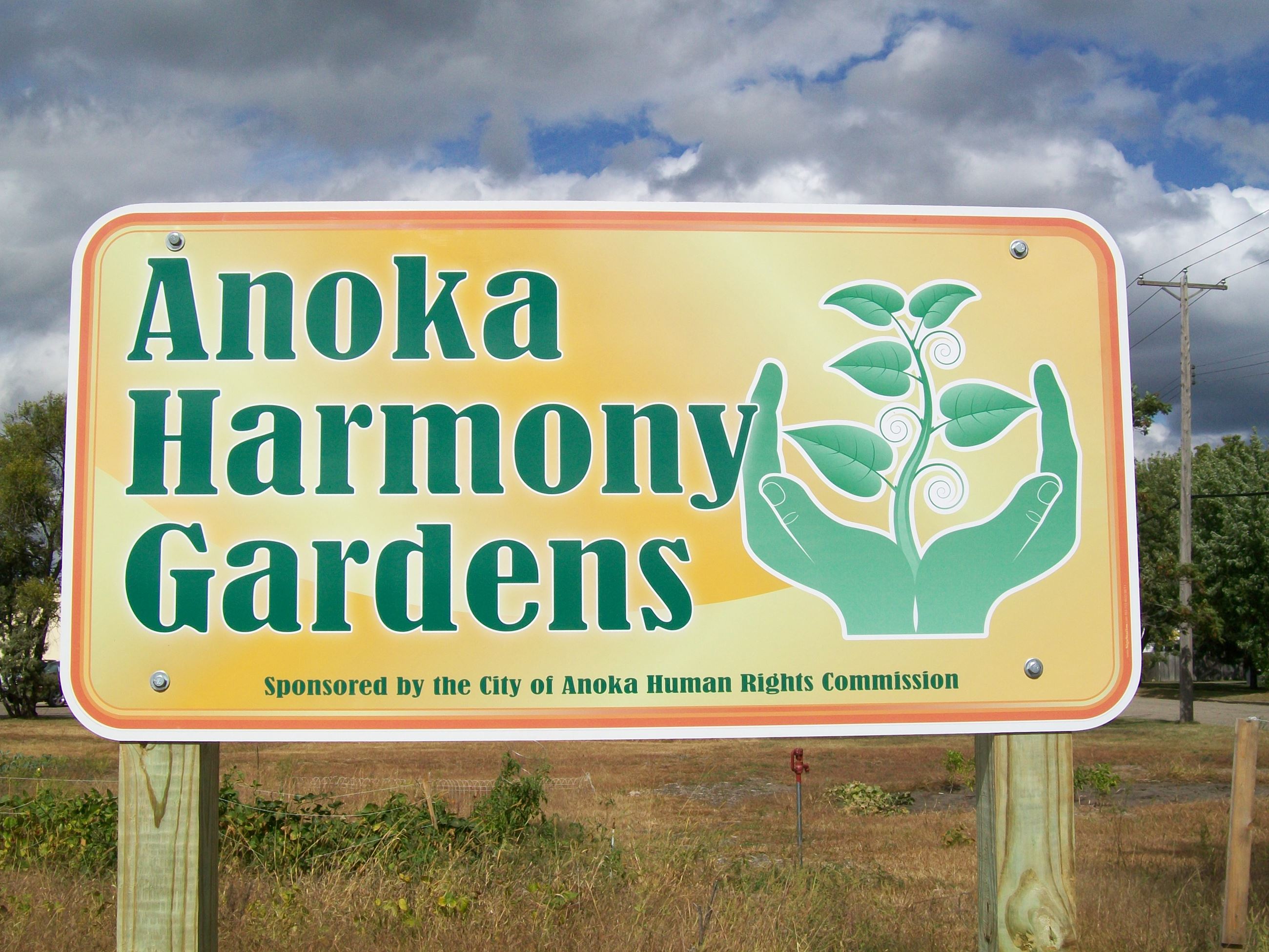 Harmony Garden Sign