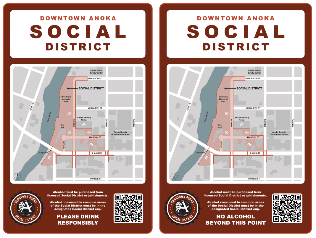 Large Map Welcome and Exit